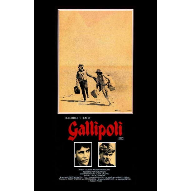 GALLIPOLI 1981 Peter Weir Mel Gibson Movie Cinema Poster Art Ver 2